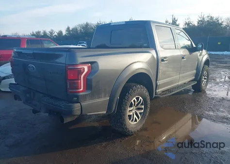 2017 Ford F-150 Raptor из США, поврежденный, VIN 1FTFW1RGXHFA63243